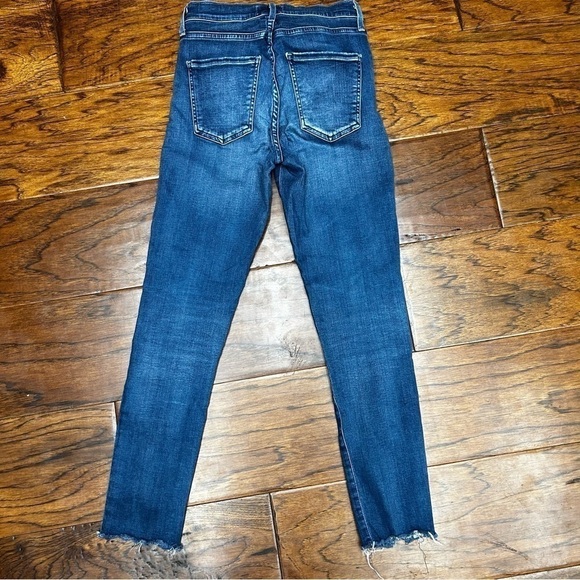 Agolde Sophie High Rise Skinny Crop fray jeans - Picture 8 of 9